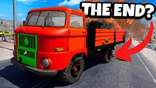 My Road Train EXPLODED… This Might Be the End! (Drive Beyond Horizons)