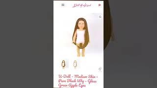 doll of a kind create u doll medium skin girl samples part one