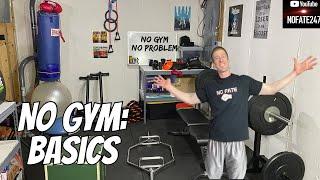How to Train at Home with No Gym | Home Gym Setup | Home Gym Tour
