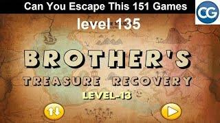 Can You Escape This 151 Games level 135 - Brother's treasure recovery 13 - Complete Game