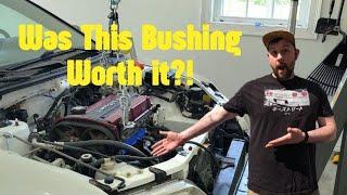 Evo 8 Transmission Mount Bushing Upgrade – Poly Bushing Install Guide (Torque Solutions)