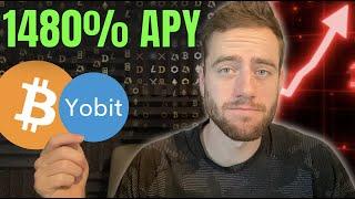 Make Up To 1480% Yield Farming! (Yobit.net Review)