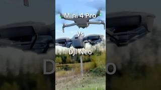 Incredible Camera: DJI Neo vs Mini 4 Pro! #dji #drone #viralshorts