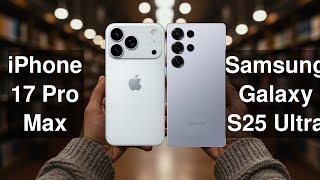 iPhone 17 Pro Max vs Samsung Galaxy S25 Ultra