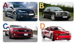 ABC Car Brands and Logos for Children - Learn Car Brands and logo for Kids