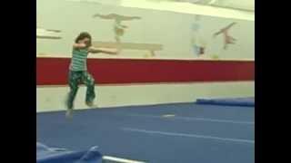 Double backhand spring