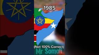 Somali Civil War Every Year Part 1 #mapper #history #geography #somalia #map #war