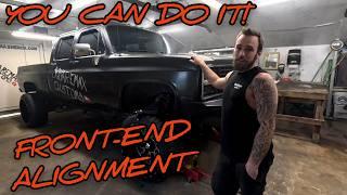 NO NEED TO OVERPAY A SHOP! DO IT YOURSELF! How To Do Front-End Alignment