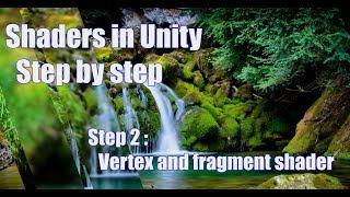 Shaders in Unity, Step 2 : Vertex and fragment shader