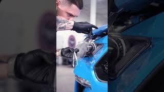 How to protect a smurf #mustang #smurf #ceramicpro #ppf #ford #fordmustang