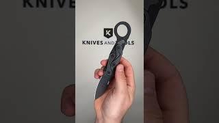CRKT Provoke EDC 4050K Black Titanium Nitride D2, Black Aluminum, Kinematic pocket knife