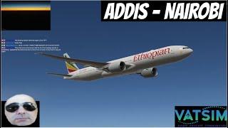 PMDG 777 Addis Ababa to Nairobi