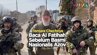 MasyaAllah! Tentara Chechnya Berdoa Bersama Sebelum Perang