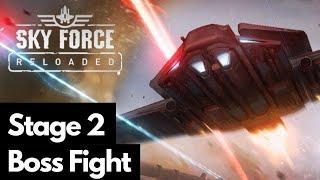 Sky Force Reloaded - Stage 2 - Boss Fight #Shorts