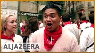  Why do people sign up for Pamplona's running of the bulls? | Al Jazeera English