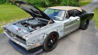 1969 Dodge Charger Hellcat - Walk Around and layin rubber