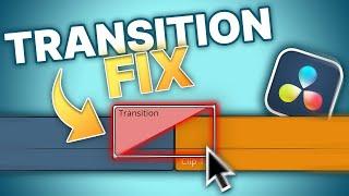 Transition NOT WORKING on Clips? The Easy FIX in Davinci Resolve