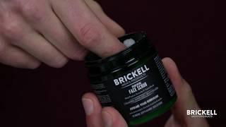 Brickell Men's Products - Renewing Face Scrub for Men Tutorial