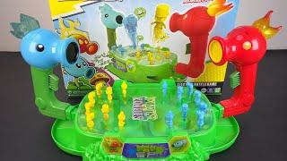 6 Minute Unboxing ASMR Plants vs. Zombies Pinball Shooter Zombie Toy Set | Toy Review