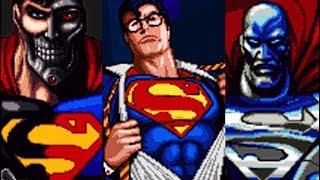 Superman (SNES) All Bosses (No Damage)