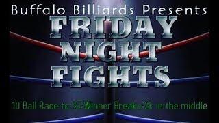 10-Ball / Salazar vs RitaRita "Buffalo Billiards: Friday Night Fights!" / Nov. 15th, 2019