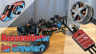 Aussenläufer im Crawler?! Der bessere Motor? [FuriTek Python X & Rhinocrawler]