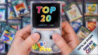 Top 20 Game Boy Color Exclusive Games!