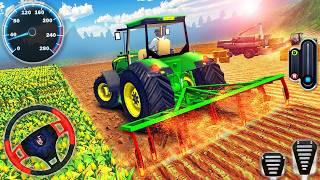 Real Tractor Farming Simulator 2024 - Harvester Tractor Driving - Android Gameplay | Mythic Gamer