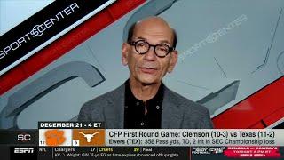 GET UP | Paul Finebaum previews College Football Playoff first round game: Texas vs. Clemson