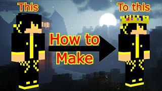 How to get Technoblades crown on your minecraft skin