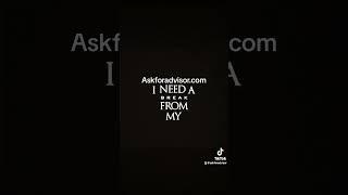 Askforadvisor.com real advisors no apps no AI chat real people for real people #readings #advisor