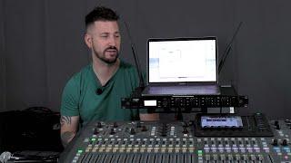 BEHRINGER X32 AND SHURE ULXD VIA DANTE