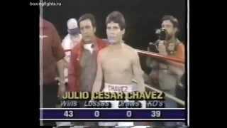Julio Cesar Chavez Vs Ruben Castillo.  Date: 1985-04-19