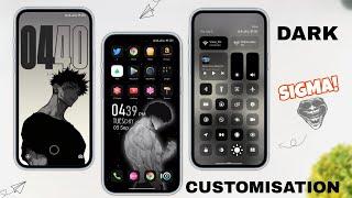 Dark Customisation Based On Sigma !  Xiaomi HyperOS Customisation based On Xiaomi Themes  Try It