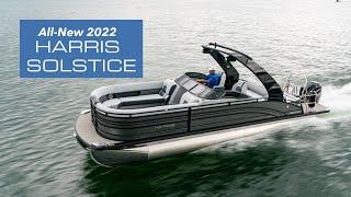 New Pontoon Boat - 2022 Harris Solstice Series Pontoon Boats