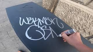 Graffiti review with Wekman MAD SKILLS uni paint