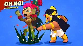 Stop there !! Rosie Charlie vs Horus Bo  Brawl Stars Funny Pose