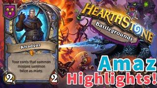 Khadgar + Summons = OP | Hearthstone Battlegrounds