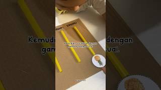 Ide Bermain dan Latihan Membaca #youtubeshorts #idebermain #diy