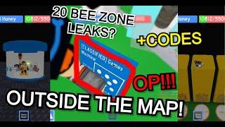 HOW TO GET OUTSIDE THE MAP GLITCH IN ROBLOX BEEKEEPERS! + SUPER CODES INSIDE | Roblox Beekeepers