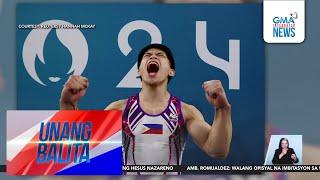 Olympic double gold medalist Carlos Yulo, kinilala bilang 2024 Athlete of the... | Unang Balita