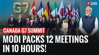 Modi’s G7 Power Push: 12 Leaders, 10 Hours, One Global Statement | G7 Summit Canada |