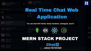 Chatit - Real-Time Chat Application | MERN Stack Project