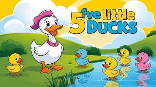 " Five Little Ducks: Fun Nursery Rhyme Adventure for Kids! "