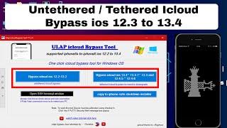 Icloud Bypass 12.3-13.5|Icloud bypass 13.4.1-12.4.6| iCloud Bypass windows|icloud Bypass 13.3.1|ulap