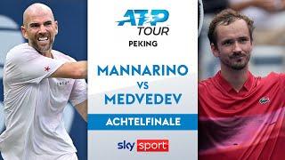 Mannarino vs. Medvedev - Achtelfinale | China Open Peking 2024 | Highlights - Sky Sport Tennis