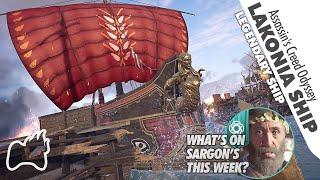 Assassin's Creed Odyssey Lakonia Legendary Ship AC Odyssey Weekly Bounty Sargon Items Reset