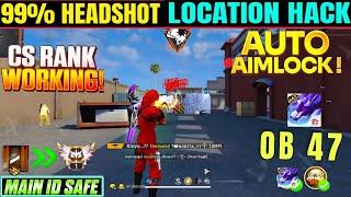 OB47 update no drag auto headshot config file free fire aimbot+aimlock | free fire Max headshot hack