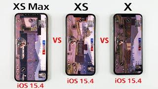 iPhone XS MAX vs iPhone XS vs iPhone X PUBG TEST in 2022 | Which is Best For GAMING in 2022?