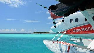 Most scenic flight in the world | Maldives seaplane transfer | Breathtaking views (4K)